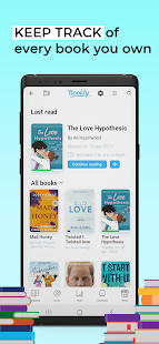 Bookly: Book & Reading Tracker Captura de pantalla