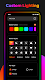 screenshot of Edge Flashing Colors, Lighting