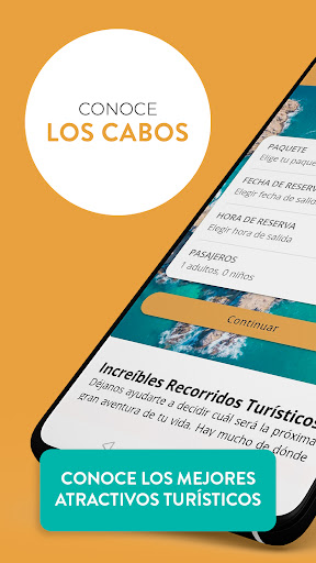 Android application Conoce Los Cabos screenshort