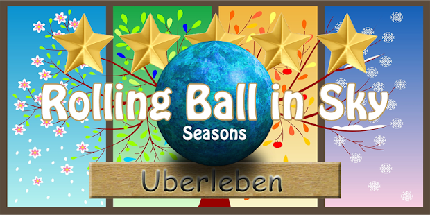 Rolling Ball in Sky - Seasons (Uberleben) Screenshot