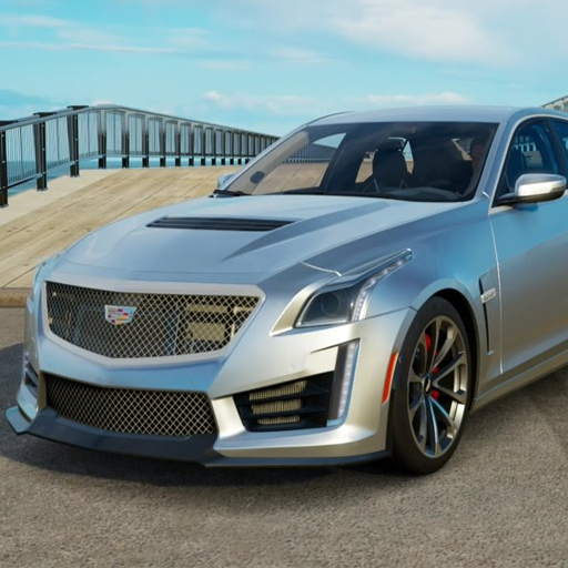 Car Cadillac CTS-V City Drive