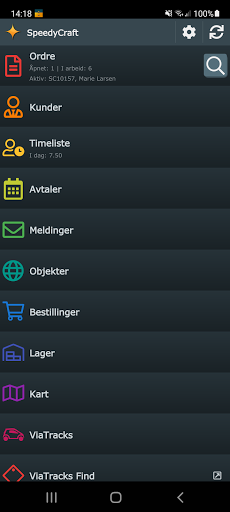Android application SpeedyCraft Mobile screenshort