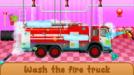 Игры пожарная машина машина