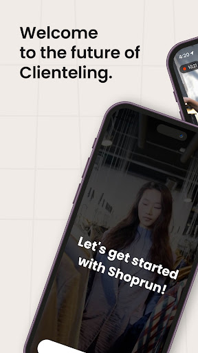 Android application Shoprun - Shops screenshort