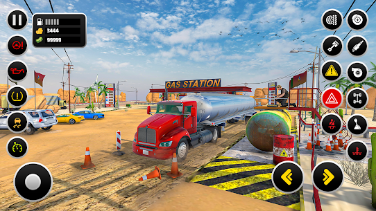 jogo de posto de gasolina 3D 1