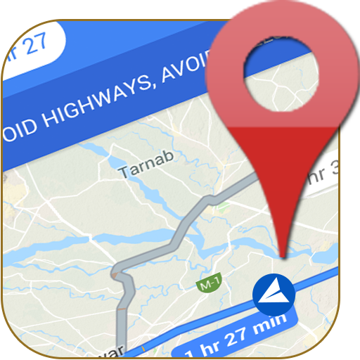 GPS Route Finder Maps Logo