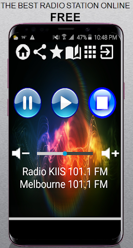 Android application AU Radio KIIS 101.1 FM Melbour screenshort