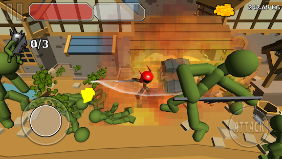 Free Webgl Game]Stickman Sword Fighting 3D