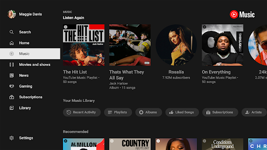 YouTube for Android TV Apps on Google Play
