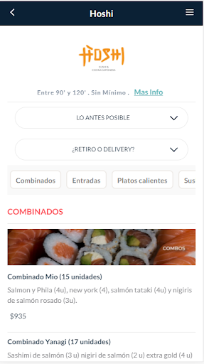 Android application Hoshi screenshort