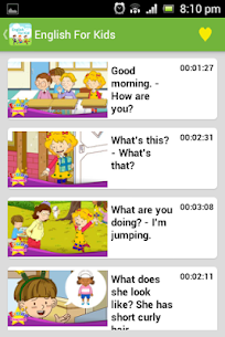 English Conversation for Kids For PC installation