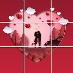 Cover Image of Télécharger Slide Puzzle Valentines  APK