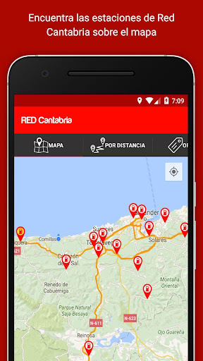 Android application Red Cantabria screenshort