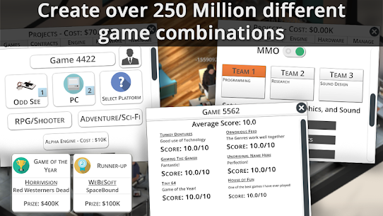 Game Studio Tycoon 3 APK MOD 1.4.1 3