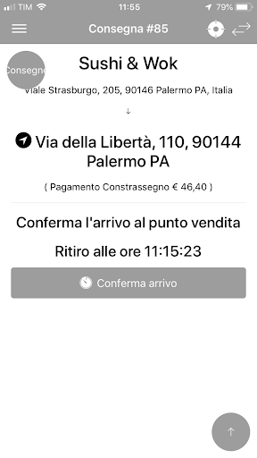 Android application Zangaloro Driver screenshort