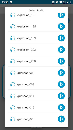 Occasion Detection Screen 3