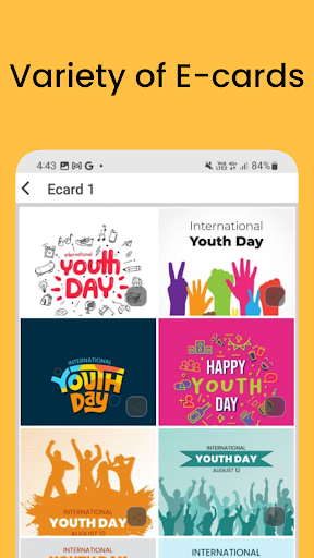 Youth Day Card  Wishes