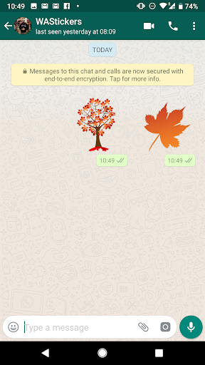 Autumn Stickers for WhatsApp Screen 2