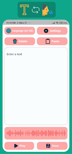 Android application Text to Voice | Real Voice screenshort