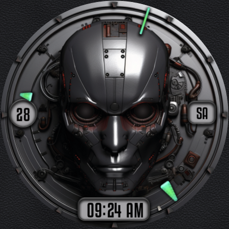 #7. W-Design WOS120 - Watch Face (Android) 作者: Cem Erman