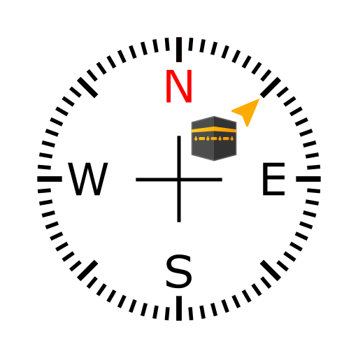 Qibla Compass & Flashlight logo