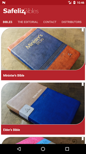 Android application Safeliz Bibles screenshort