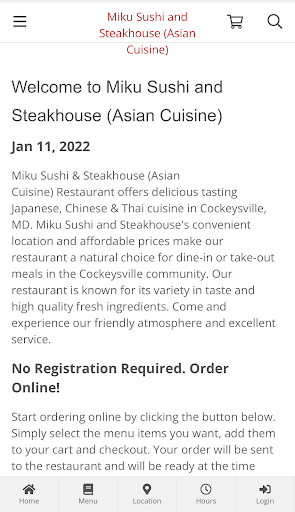 Android application Miku Cockeysville screenshort