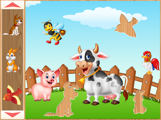 Screenshot of Kids Education Puzzle: Animals