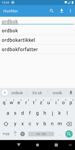 HunNor Dictionary 3.7.1 screenshots 1