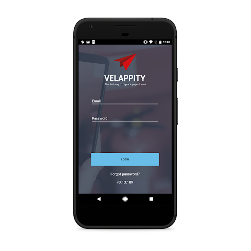 Android application Velappity screenshort
