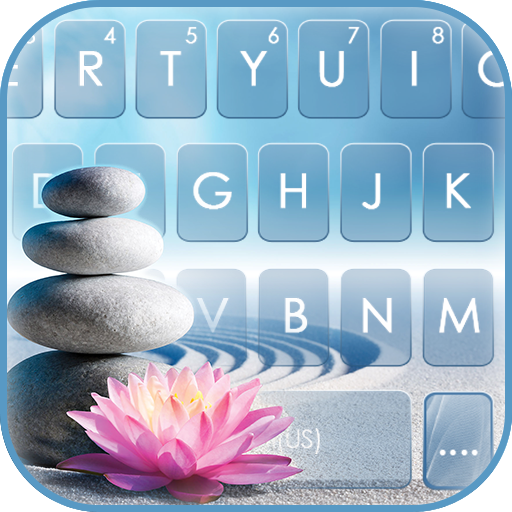 Zen Mood Keyboard Background Header - AppWisp.com
