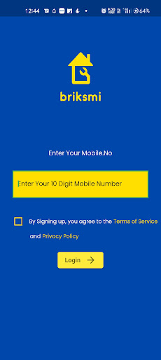 Android application briksmi Home Appliance Service screenshort