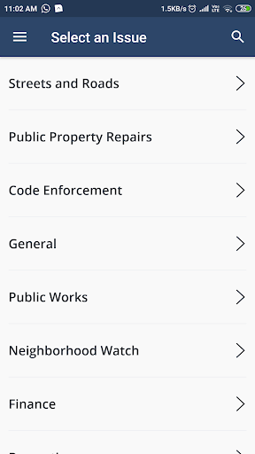 MyCarteret Screen 2