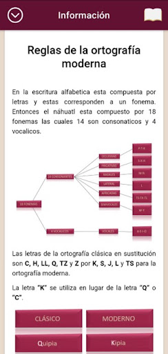 Aprende náhuatl Screen 2
