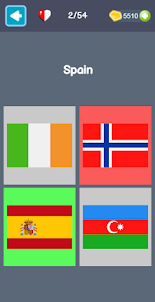 Raten Sie Flaggen und Länder