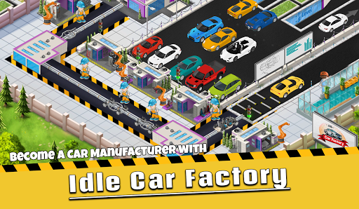 Idle Car Factory: Car Builder, Tycoon Games 2021ud83dude93 14.1.1 screenshots 1