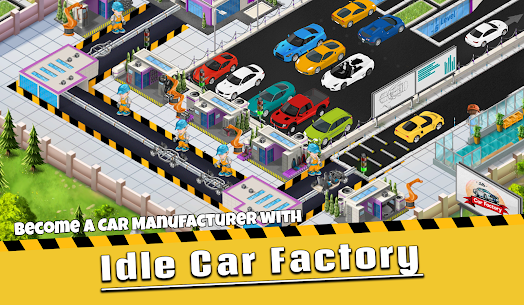 Idle Car Factory MOD APK v14.3.7 (dinheiro desbloqueado) – Atualizado Em 2023 1