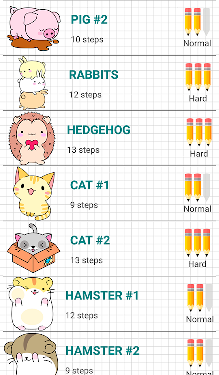 How to Draw Kawaii Drawings - 2.5 - (Android)