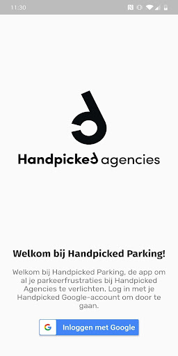 Android application Handpicked Parking screenshort
