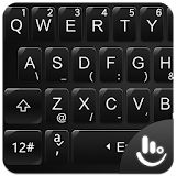3D Simple Business Black Keyboard Theme icon
