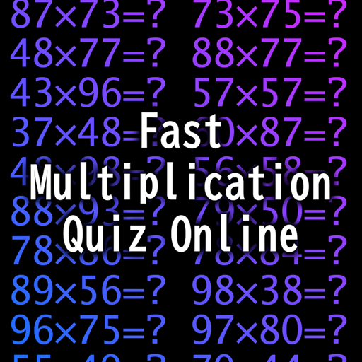 Fast Multiplication Quiz logo