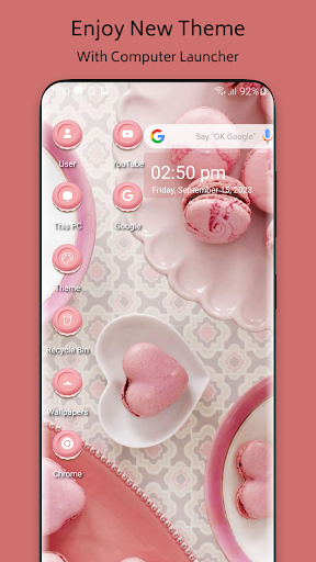 Sweet Macaron Theme Screen 2
