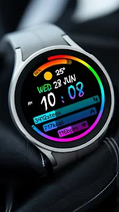 Digital Color Sport Watchface