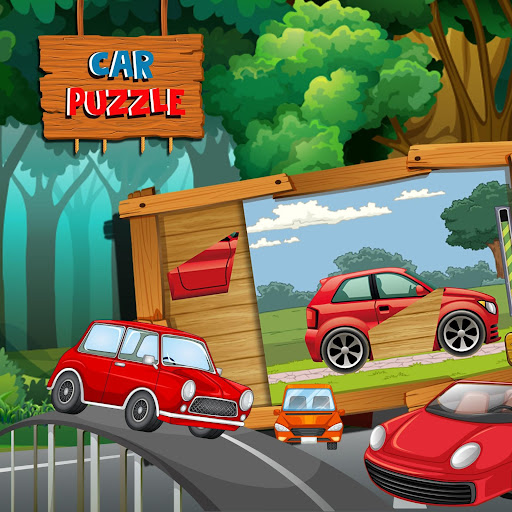 Car Puzzle Games for kids