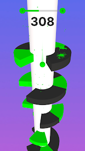 Helix Ball Jump - Spiral Tower