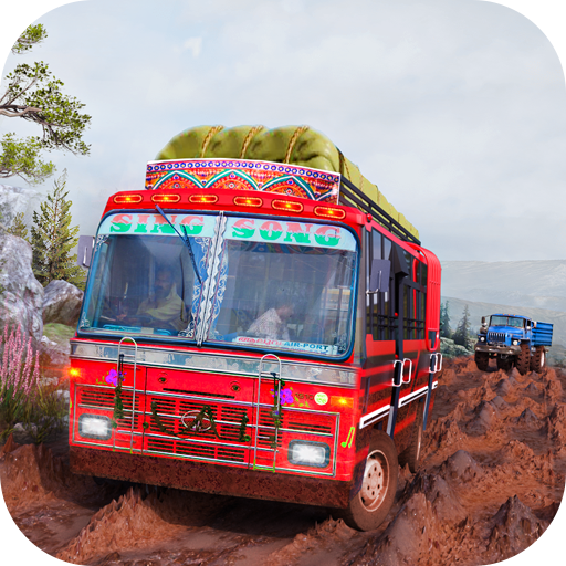 Offroad Driving Mud Bus Game