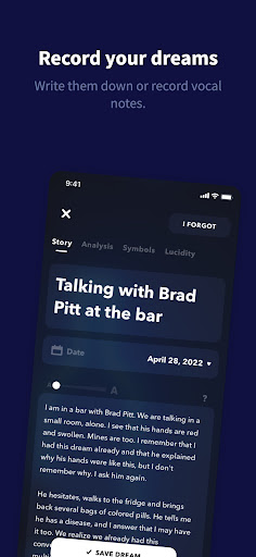 Screenshot of Oniri - Your Dream Journal
