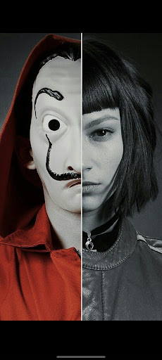 Android application fondo de pantalla de máscara screenshort