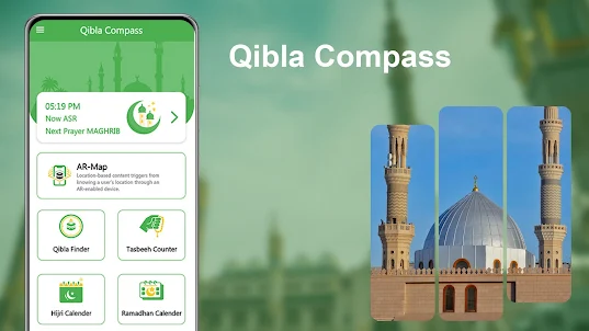 Qibla Direction- Qibla Compass