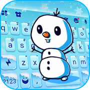 Snowman Hugs Keyboard Theme